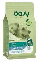 Oasy Dry Dog Adult Large сухой корм для взрослых собак крупных пород с ягненком