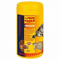 SERA Reptil Professional Carnivor профессиональный корм для водоплавающихх черепах и других плотоядных рептилий