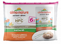 Almo Nature Classic консервы для кошек куриное филе (пауч)