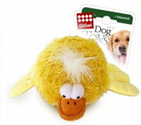 GiGwi Игрушка для собак, утка с пищалкой, с теннисным мячом