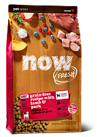 NOW Natural Grain Free Red Meat Adult Recipe DF 24/16 беззерновой для взрослых собак со свежим мясом ягненка