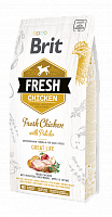 Brit Fresh Chicken with Potato Adult Great Life сухой корм для взрослых собак всех пород Курица и картофель