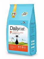 Dailycat Adult Sterli Lite Turkey & Rice для взрослых кастрированных и стерилизованных кошек с индейкой и рисом - 3 кг
