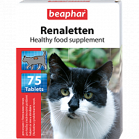 Кормовая добавка для кошек Beaphar Renaletten с почечными проблемами