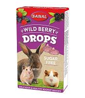 Лакомство для грызунов Sanal Wild Berry Drops дропсы без сахара