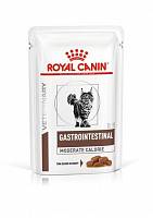 ROYAL CANIN VD GASTRO INTESTINAL MODERATE CALORIE консервы ветеринарная диета для кошек при нарушении пищеварения (пауч)
