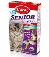 Витамины для пожилых кошек SANAL SENIOR Лецитин 100 таб.