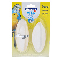 Vitakraft "Sepia Plus" камень для заточки клюва птиц 2 шт.