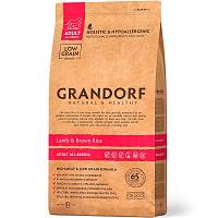 Grandorf Adult All Breeds Lamb & Brown Rice Сухой низкозерновой корм для взрослых собак всех пород с ягненком и коричневым рисом