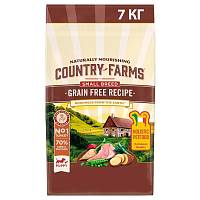 Country Farms беззерновой корм для щенков мелких пород с высоким содержанием индейки