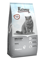 Karmy British Shorthair сухой корм для взрослых кошек старше 1 года