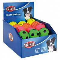 TRIXIE набор мячей для собак, ворсо-резина ф6см, 24шт