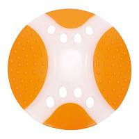 Грызлик Ам Игрушка для собак Тарелка летающая Frisbee Dental Nylon 23 см, Оранжевая