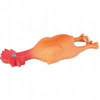 Игрушка для собак Trixie Петух с пищалкой, латекс 15 см