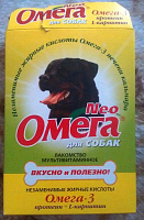 ОМЕГА NEO витамины для собак с протеином и L-карнитином, 90 табл.