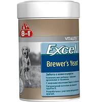 Витамины для взрослых собак всех пород 8 in 1 Excel Brewer’s Yeast для здоровья кожи и шерсти (Пивные дрожжи)