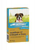Bayer Kiltix ошейник для собак средних пород от блох и клещей