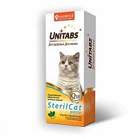 Паста для кастрированных котов и стерилизованных кошек Unitabs, SterilCat paste