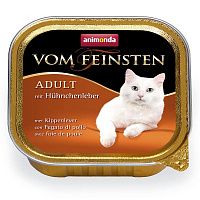 Animonda Vom Feinsten Adult консервы для кошек со вкусом куриной печени