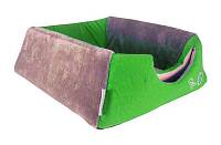Rogz Лежанка-домик для кошек серии Cuddle Igloo размер 300 х410 х 410 мм зеленый