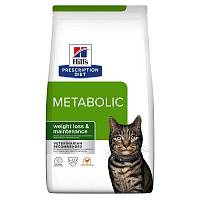 Сухой корм для кошек Hill's Prescription Diet Metabolic Weight Loss & Maintenance способствующий снижению и контролю веса, с курицей