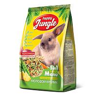 Happy Jungle корм для молодых кроликов